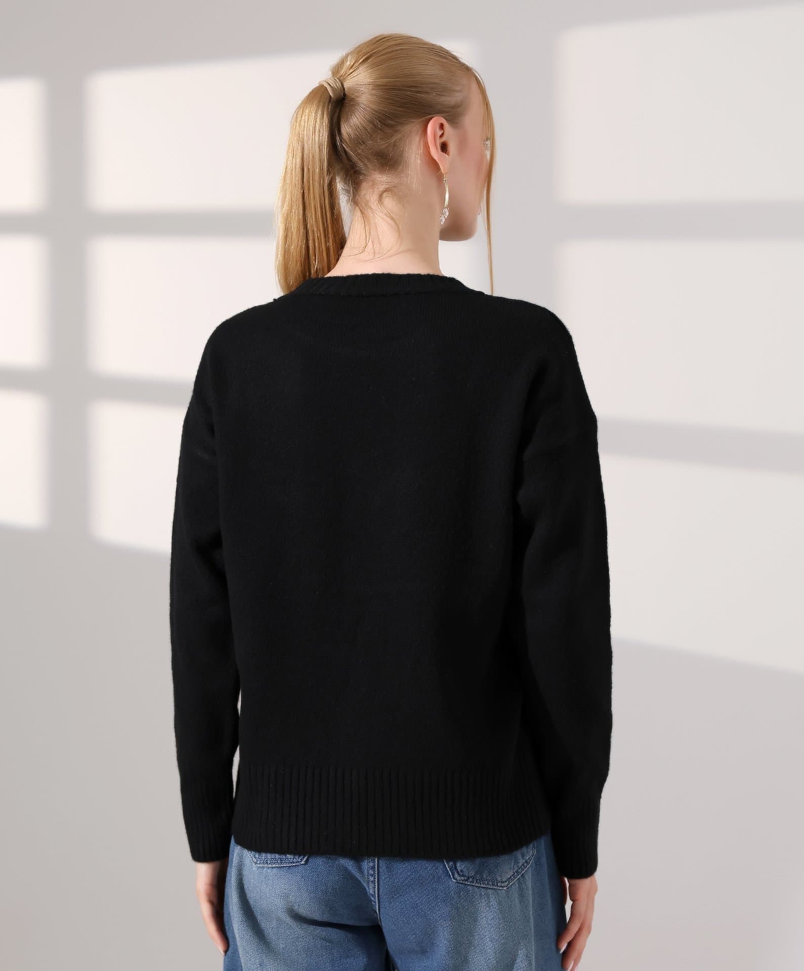 Bisiklet Yaka Kazak